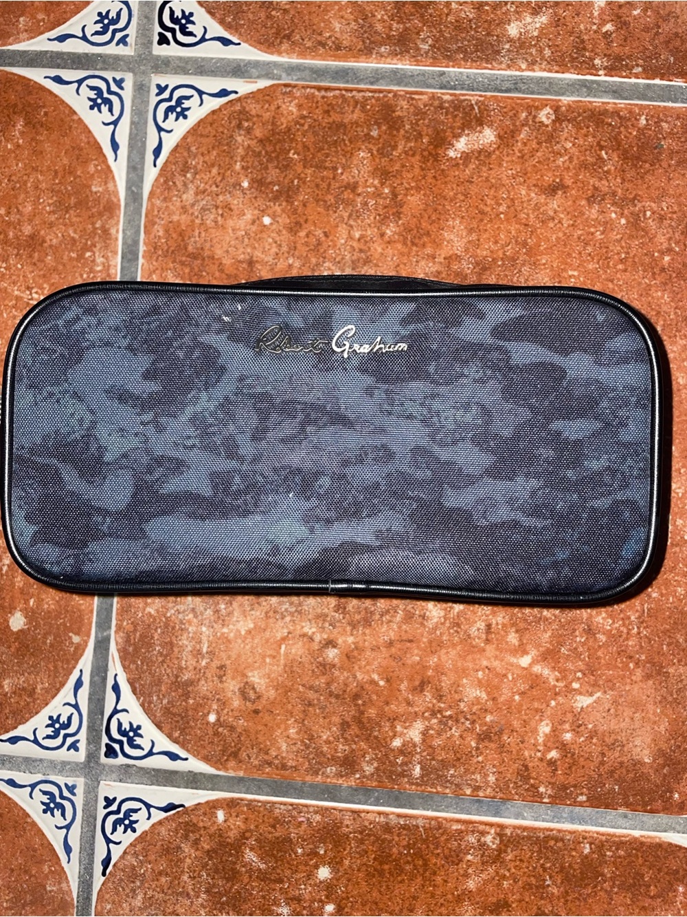 Robert Graham toiletry bag